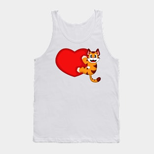 Tiger Heart Tank Top